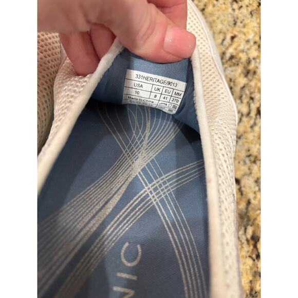 Vionic H331 Heritage Women’s 10 White Closed Toe Mesh Slip On Loafer 9013H Shoes - Picture 5 of 8